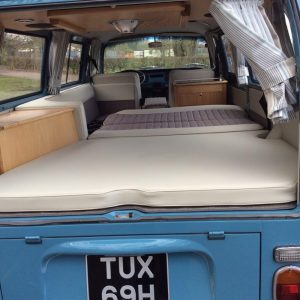 Specialist VW Volkswagen Campervan Wood Cabinets Interiors and Seat Retrim Service CCR Auto Trim